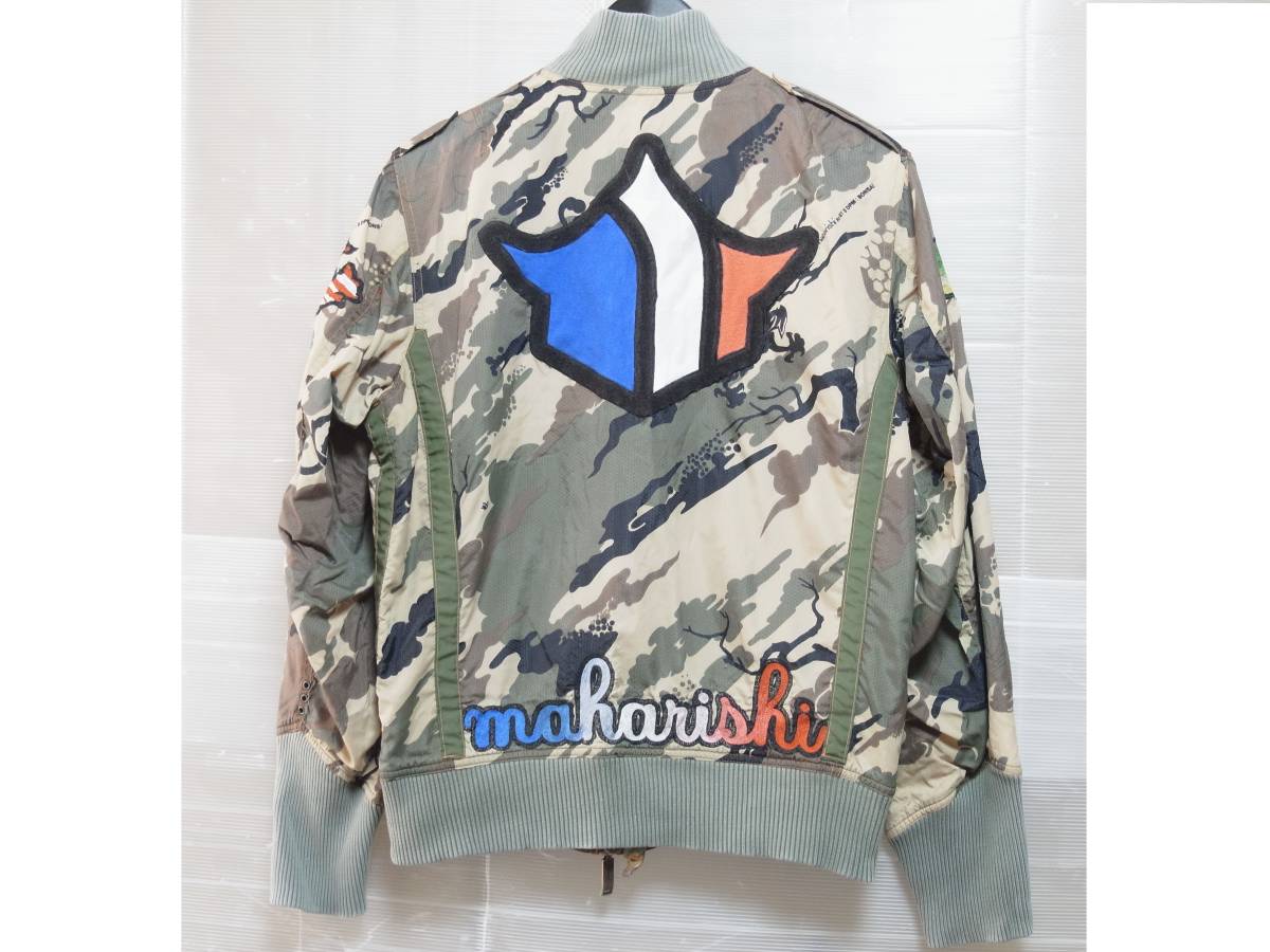 マハリシ maharishi 盆栽 カモ ジャケット グリフィン griffin などと 