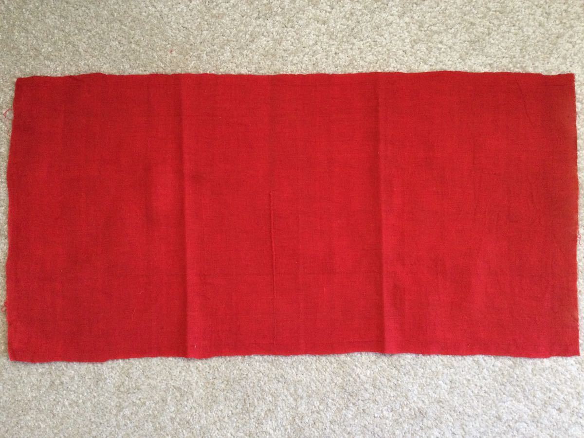 紅花染め　木綿友禅　明治期　五つ紋合わせ子供着物ヴィンテージ　希少　古布木綿 紅花染め 木綿友禅 明治期 五つ紋合わせ子供着物ヴィンテージ 希少