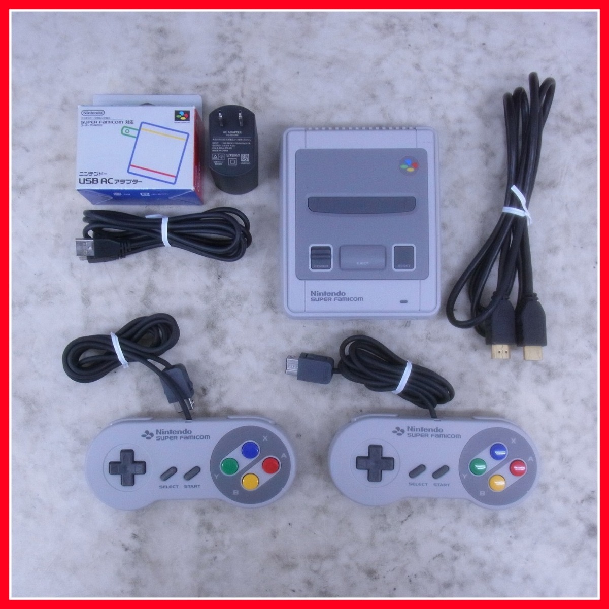Sfc ニンテンドークラシックミニ スーパーファミコン Clv 301 Acアダプター付き Nintendo 任天堂 ジャンク 10 の落札情報詳細 ヤフオク落札価格情報 オークフリー スマートフォン版