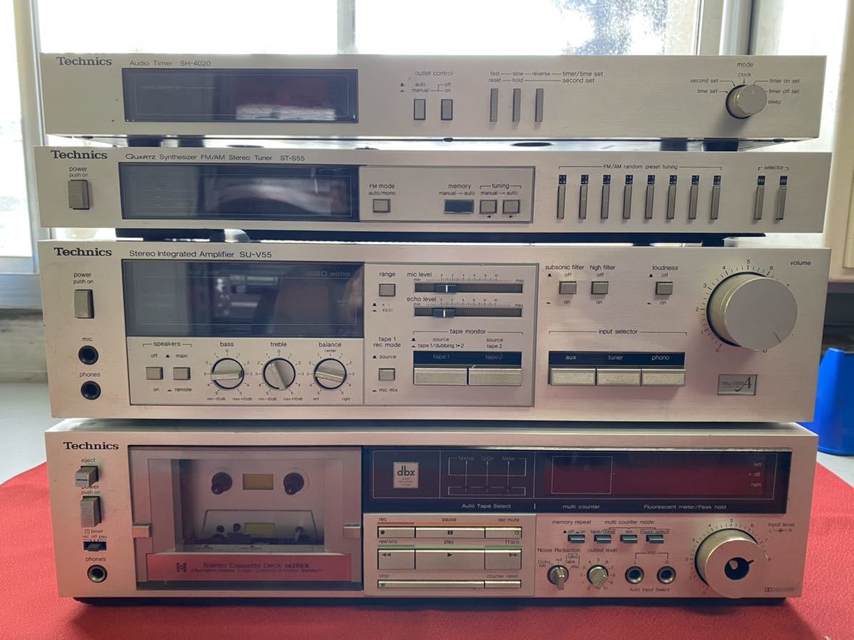 Technics ステレオアンプ & カセットデッキ セット RS275 【 J 】8495 Technics RS-690U カセットデッキ/アンプ 2点セット