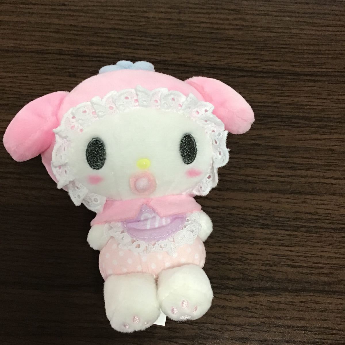 サンリオ ぬいぐるみ マイメロディー マスコットホルダー ベビー の落札情報詳細 ヤフオク落札価格情報 オークフリー スマートフォン版