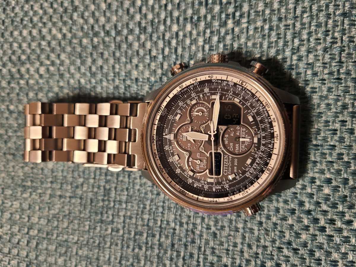 シチズン]Citizen 腕時計 Navihawk AT Analog Display Japanese Quartz 