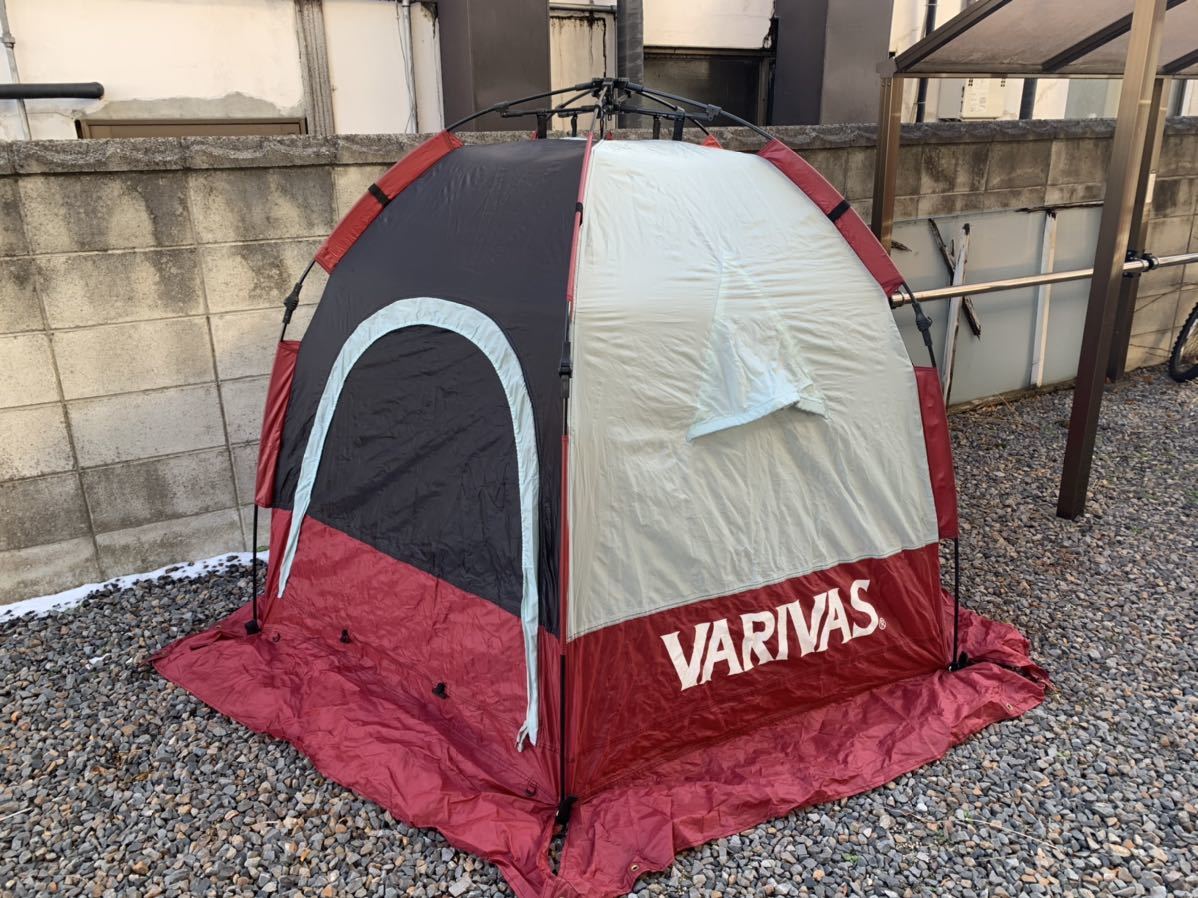 □VARIVAS□バリバス ワカサギテント ペンタゴン 氷上テント
