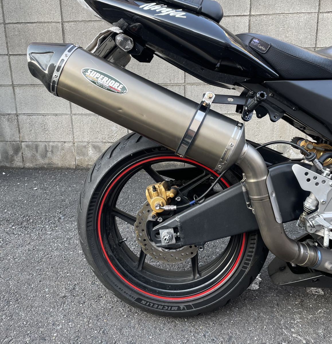 zx-10r/送料無料 静音 スリップオン【SUPERIORE スペリオーレ】04 05