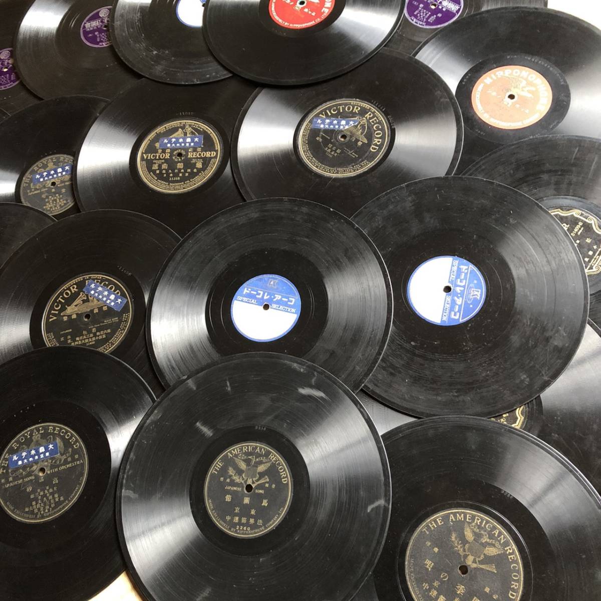 SP盤レコード 蓄音機用レコード 片面THE ROYAL RECORD 民謡 博多節 琴 