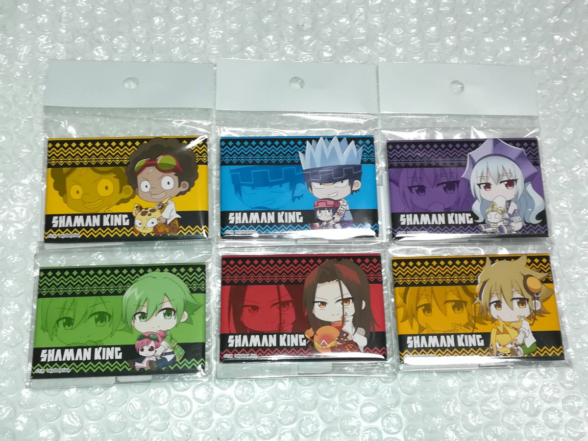 新品 シャーマンキング Bigスクエア缶バッジ 麻倉花 ハオ ホロホロ チョコラブ ジャンヌ リゼルグ 6種セット 未使用品 即決価格 缶バッジ の落札情報詳細 ヤフオク落札価格情報 オークフリー スマートフォン版