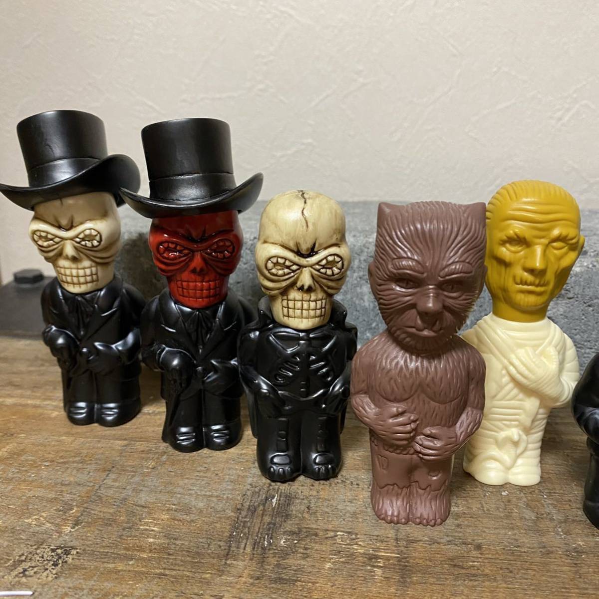 【未開封品】KNUCKLE x LITTLE CHOP DESIGN　髭ライダー 未開封品】KNUCKLE x LITTLE CHOP DESIGN髭ライダー