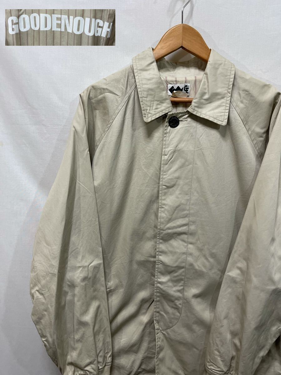 GOODENOUGH × Finesse ステンカラーコート　L GOODENOUGH × Finesse ステンカラーコート L