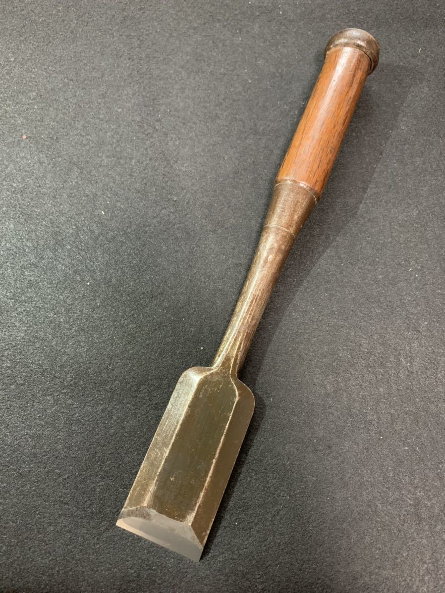 清忠　半叩き　4分 清忠作半叩き鑿二丁