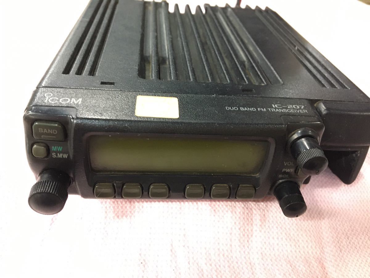 豊富な，お買い得】 ICOM IC-207D アマチュア 無線機 ジャンク S6040595