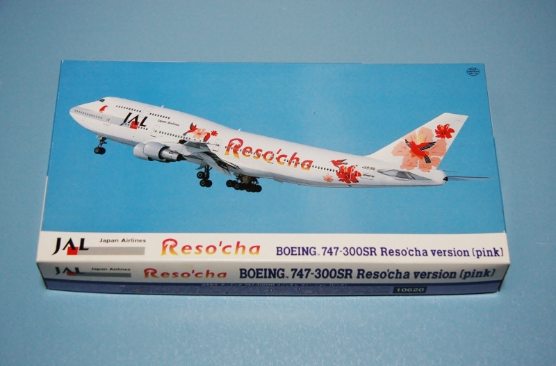 新品】ハセガワ 1／200 日本航空 B747-300 リゾッチャピンクの落札情報