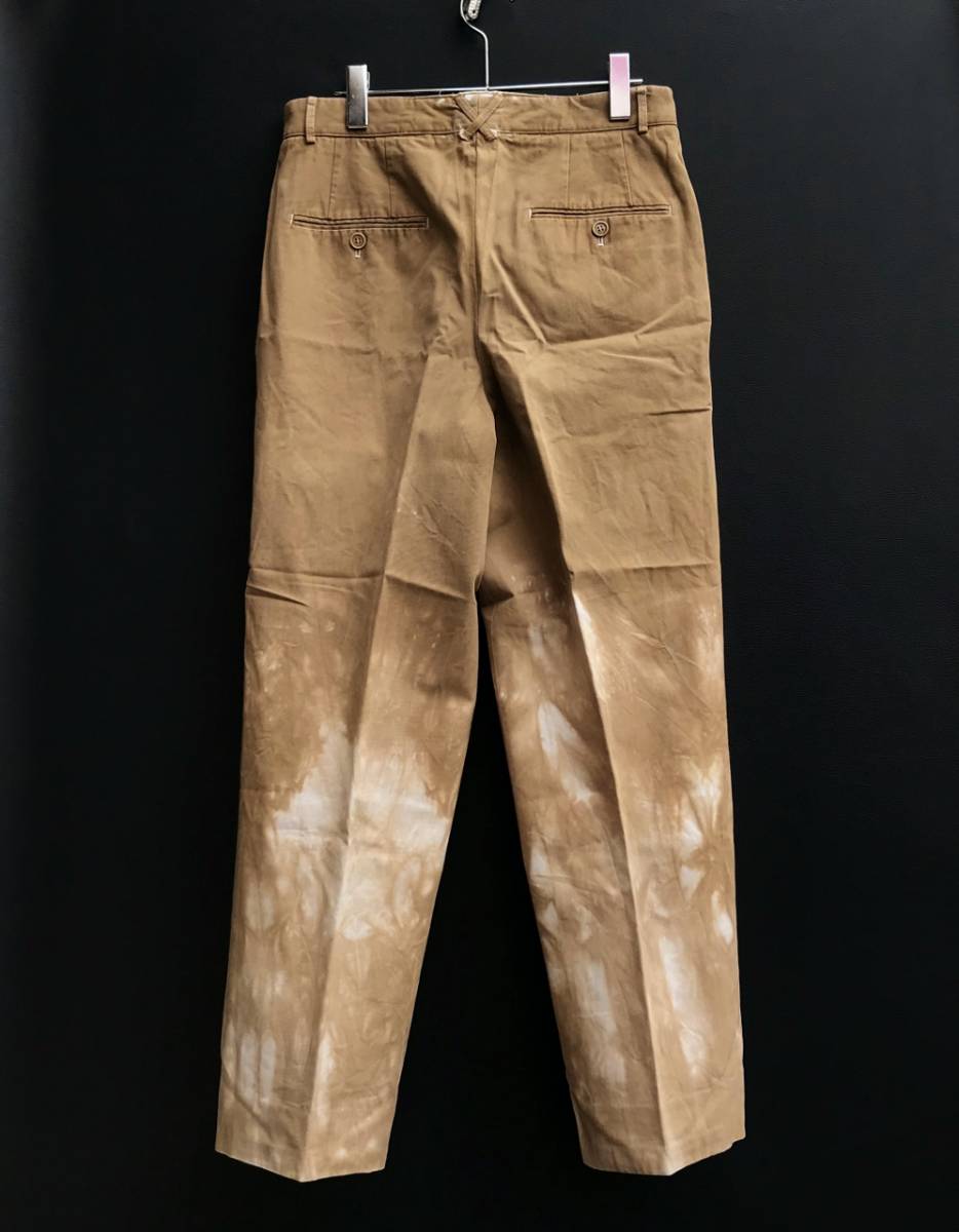 AlexanderMcQueen アレキサンダーマックイーン ブリーチ加工 チノ