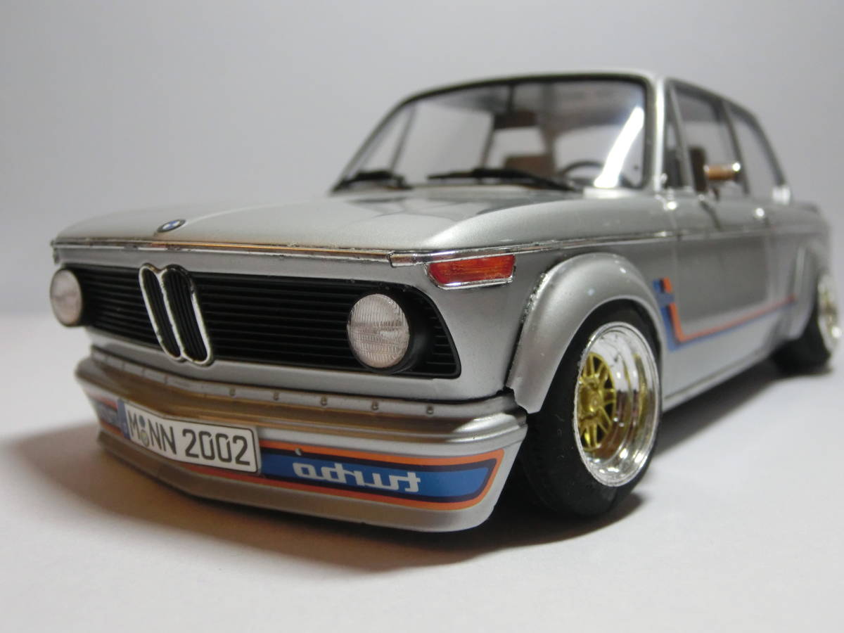 ジャンク Hasegawa ハセガワ製 1/24 BMW 2002 TURBO マルニターボ 素人