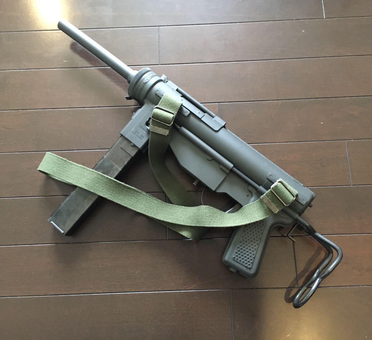 【動作快調】ハドソン製　グリースガン　M3A1　GBB 動作快調 現状品 ハドソン M3A1 グリースガン HUDSON GBB ガスブロー