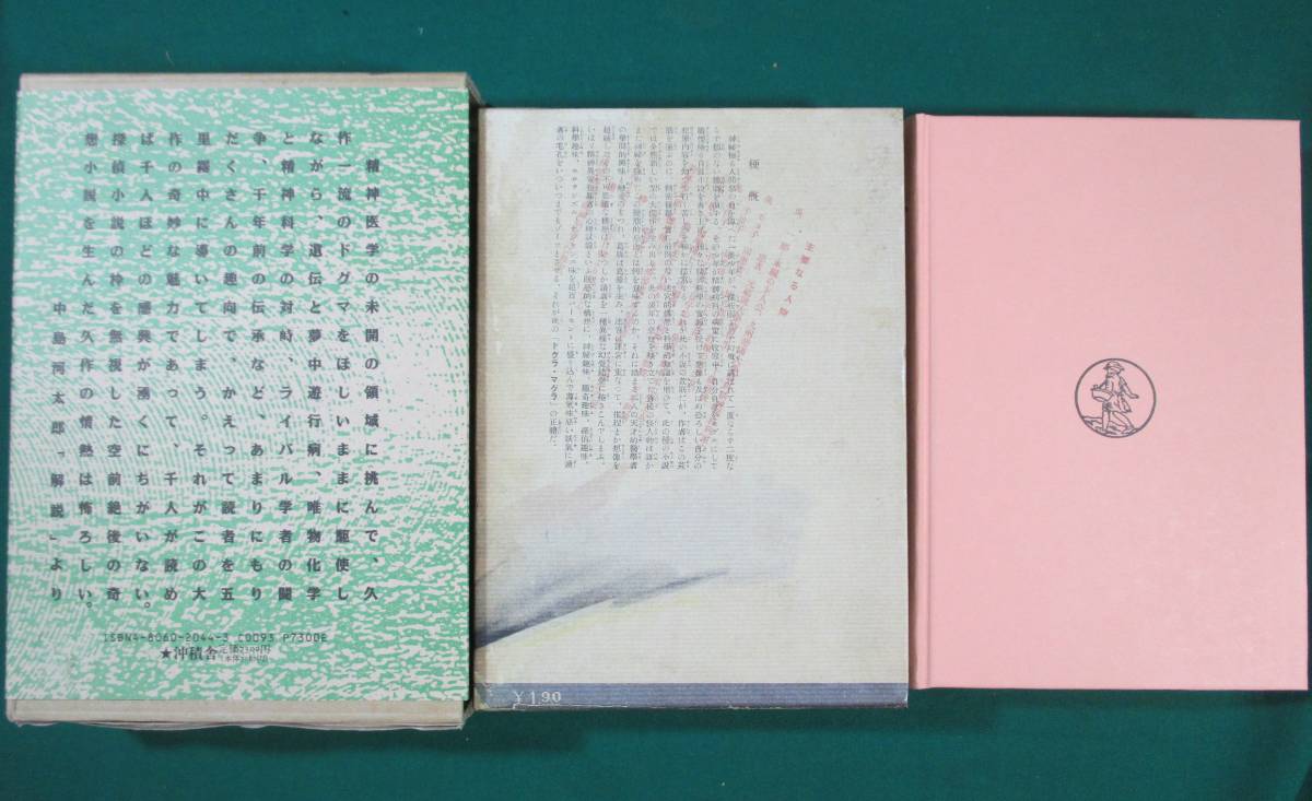 覆刻版 幻魔怪奇探偵小説ドグラマグラ 夢野久作 沖積舎 現代の奇書 中島河太郎 別冊解説付き 0119 の落札情報詳細 ヤフオク落札価格情報 オークフリー スマートフォン版
