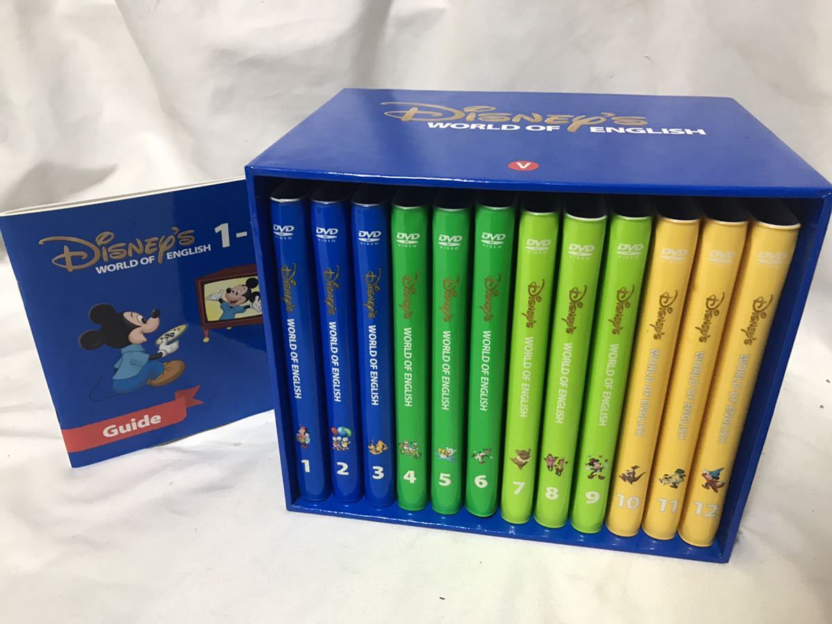 Disney World Of English ディズニー 英語 Dvd 12巻 セット ストレートプレイ Straight Play の落札情報詳細 ヤフオク落札価格情報 オークフリー スマートフォン版