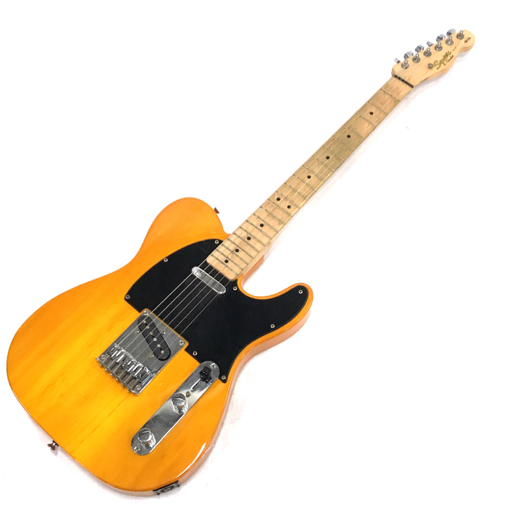 Squier Telecaster イエロー　12年インドネシア スクワイヤー by フェンダー テレキャスター エレキギター オレンジ