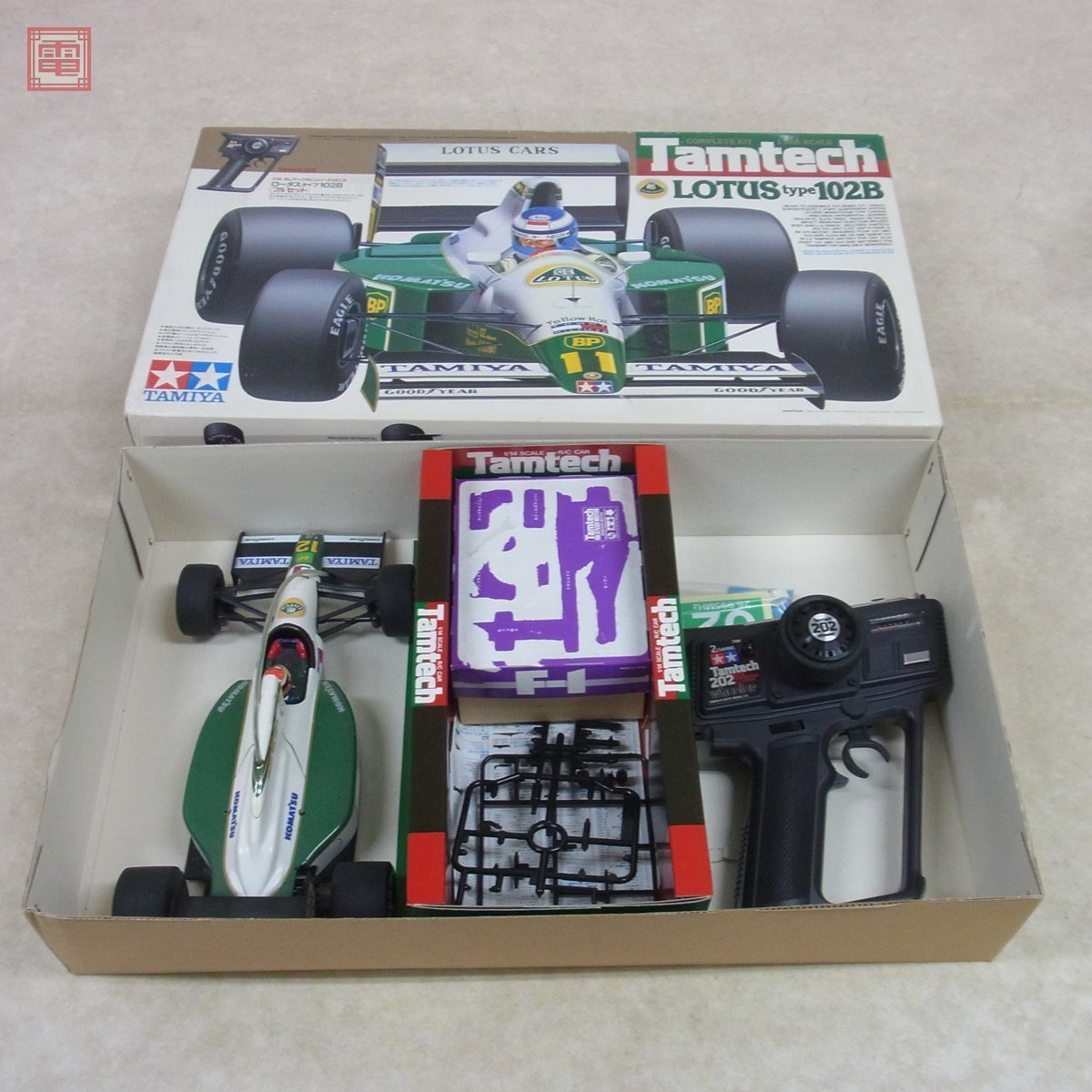 タミヤ RC タムテック ロータスタイプ 102B/ジャンク [50-458