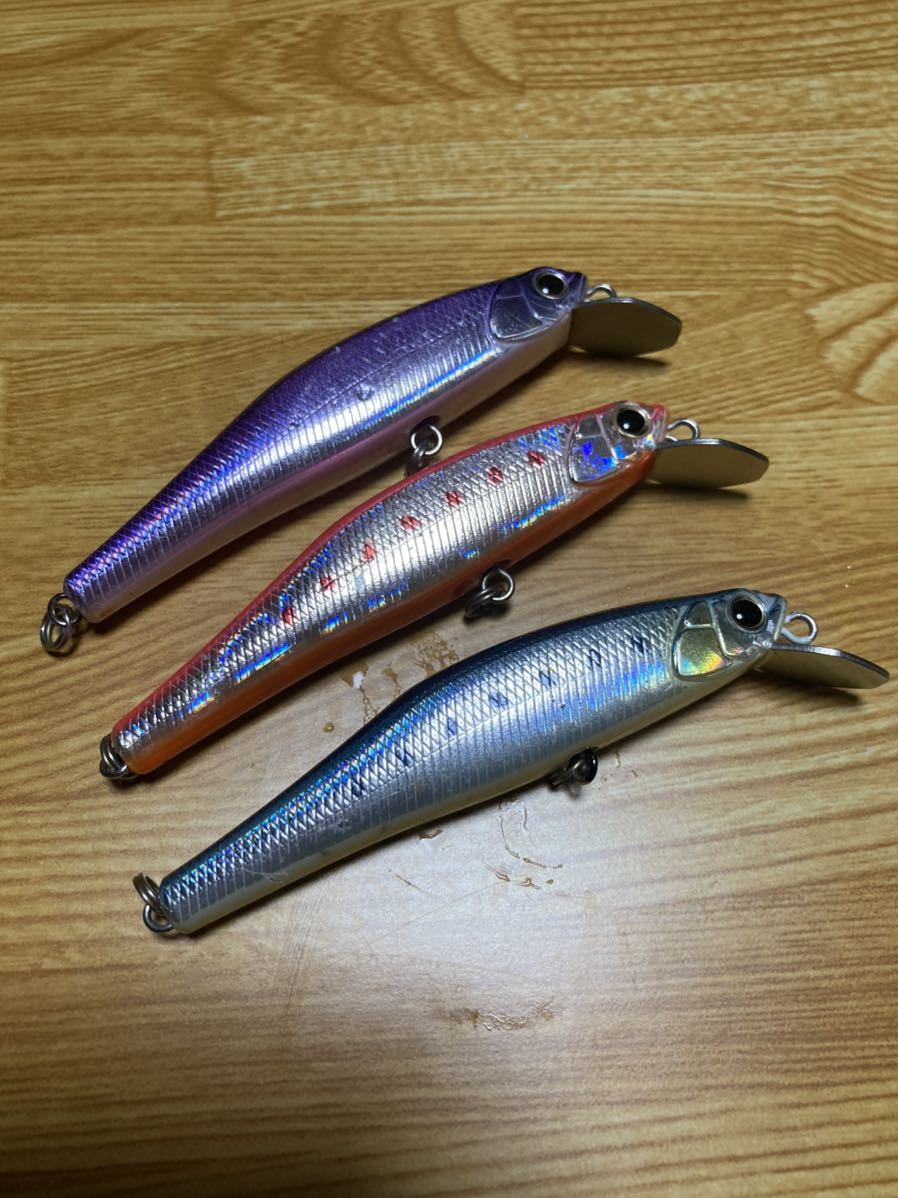 Duo Larusminnow80 24 3個セット デュオ ラルスミノー 青物 ヒラメ シーバス の落札情報詳細 ヤフオク落札価格情報 オークフリー スマートフォン版