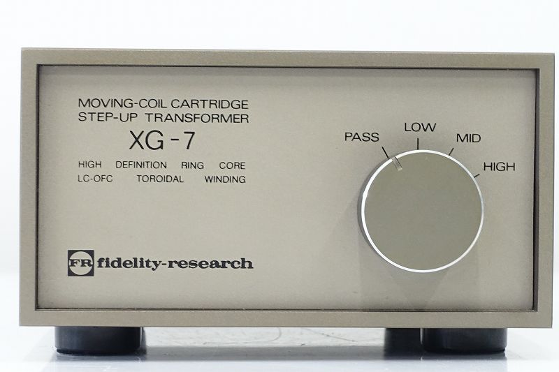 XG-7 Fidelity Research research 昇圧トランス - fidelity | FR MC