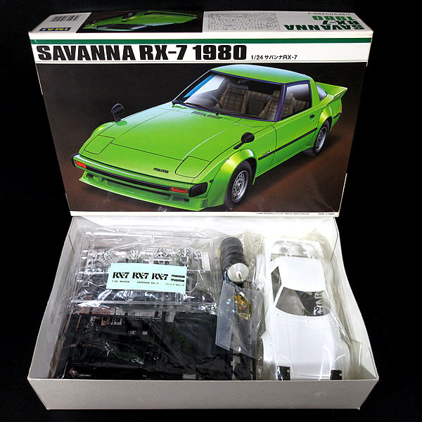 イマイ1/24 サバンナ RX-7 レーシング プラモデル イマイ 1/24 マツダ サバンナ RX-7 関西レーシング