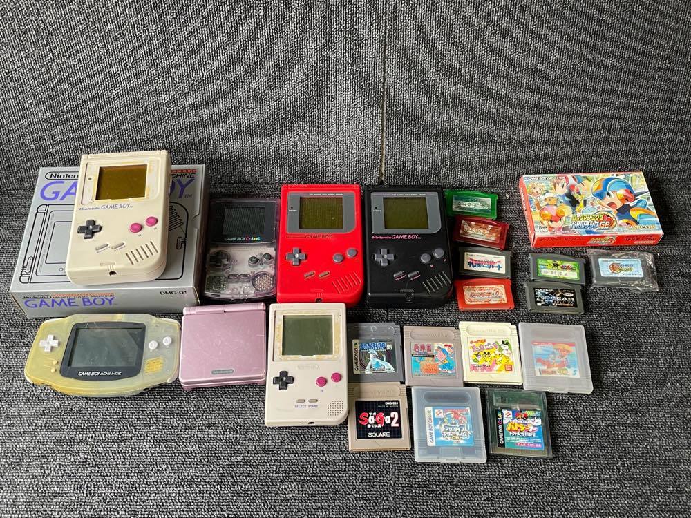 ゲームボーイミクロとソフト色々