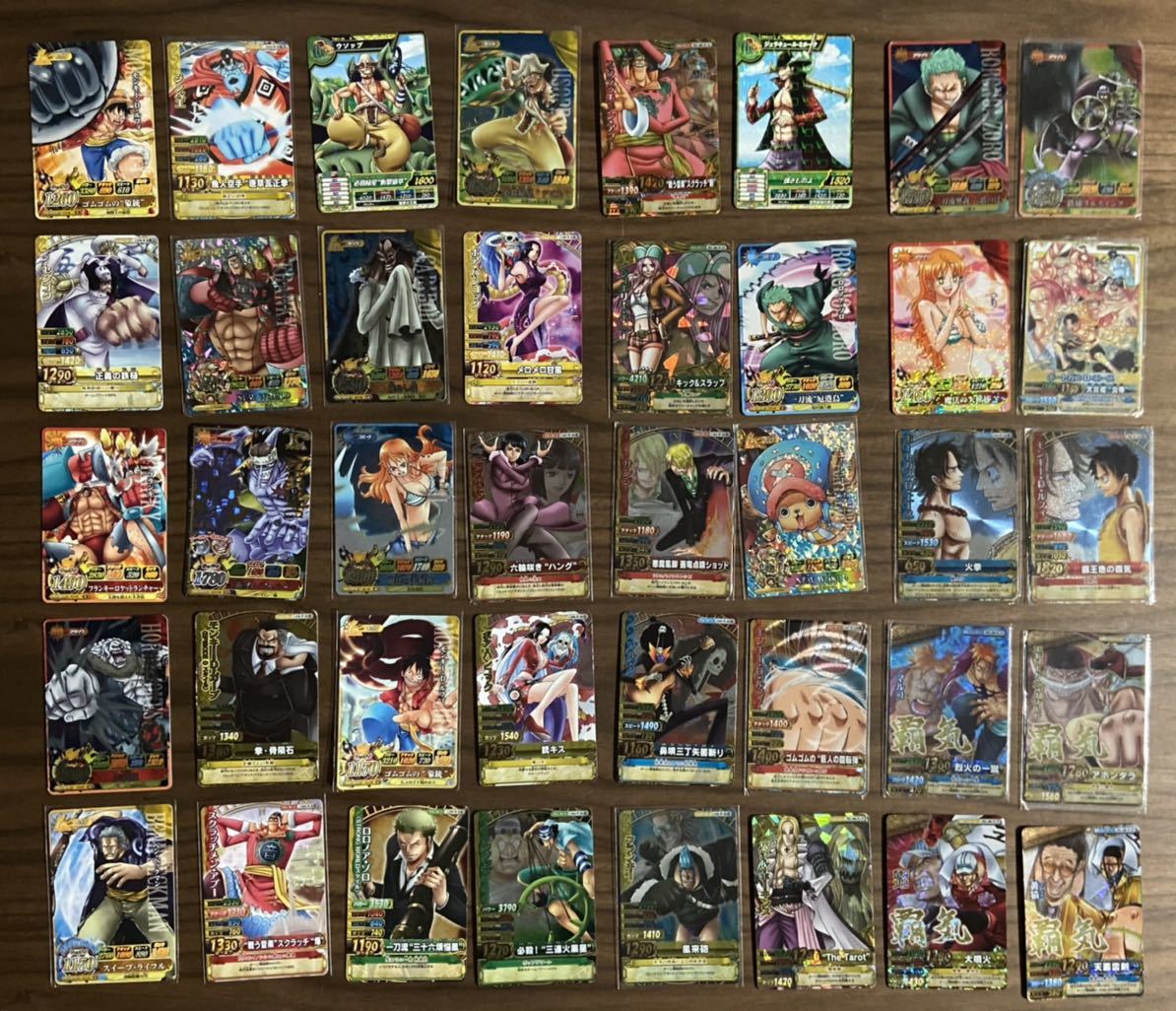 ワンピース データカードダス ワンピーベリーマッチ キラカード106枚