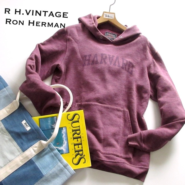 R.H.VINTAGE / Ron Herman ロンハーマン】HARVARD ハーバード モチーフ