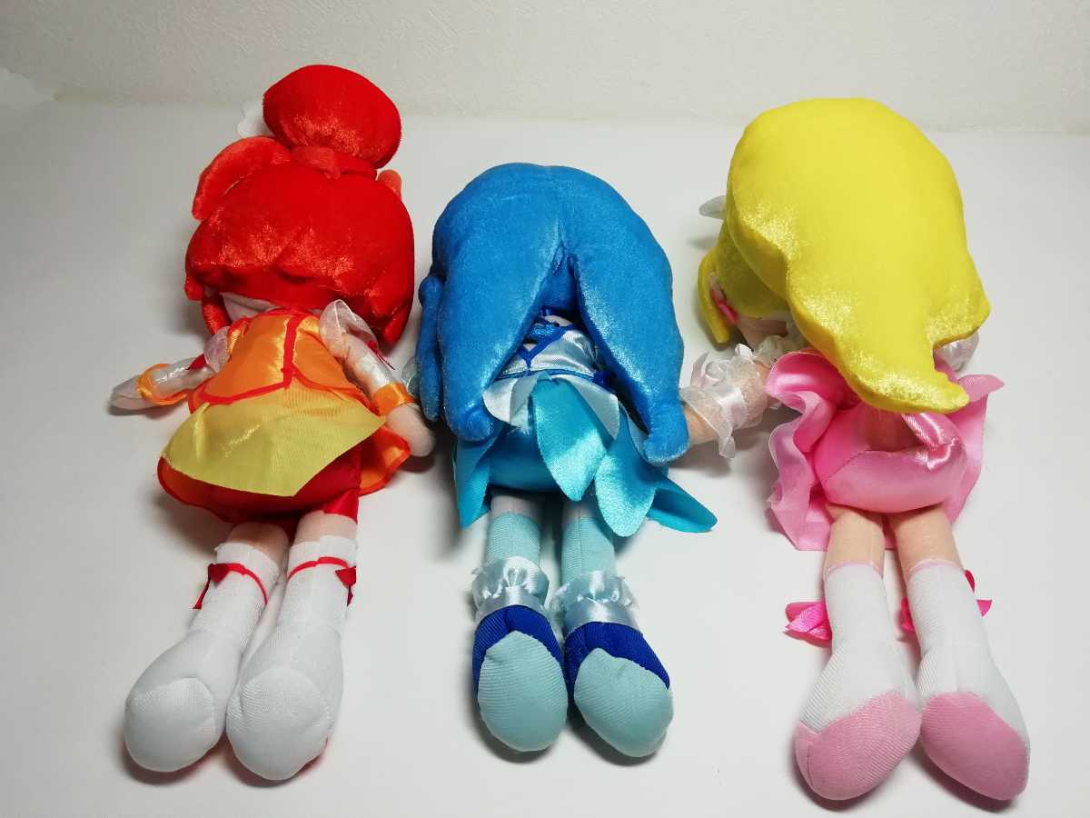 送料無料】プリキュア ふんわりキュアフレンズ ぬいぐるみ 現状品の