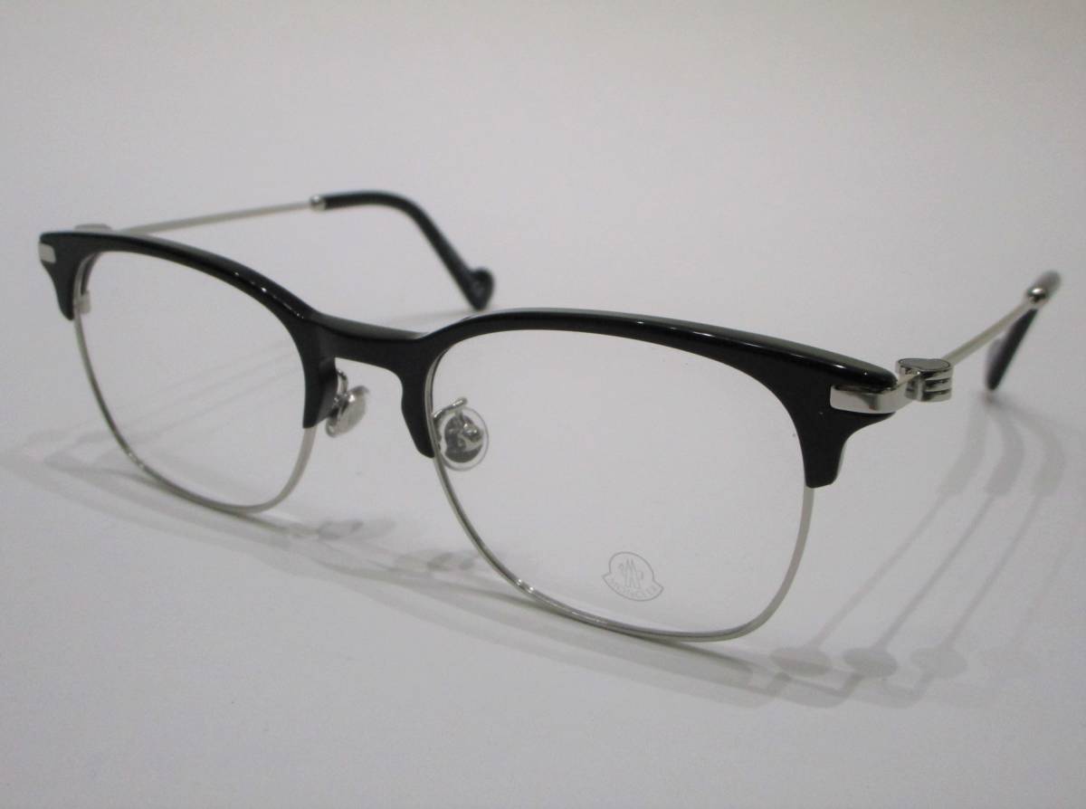 新品】未使用 MONCLER モンクレール アイウェア ML 5079-D 眼鏡 メガネ 