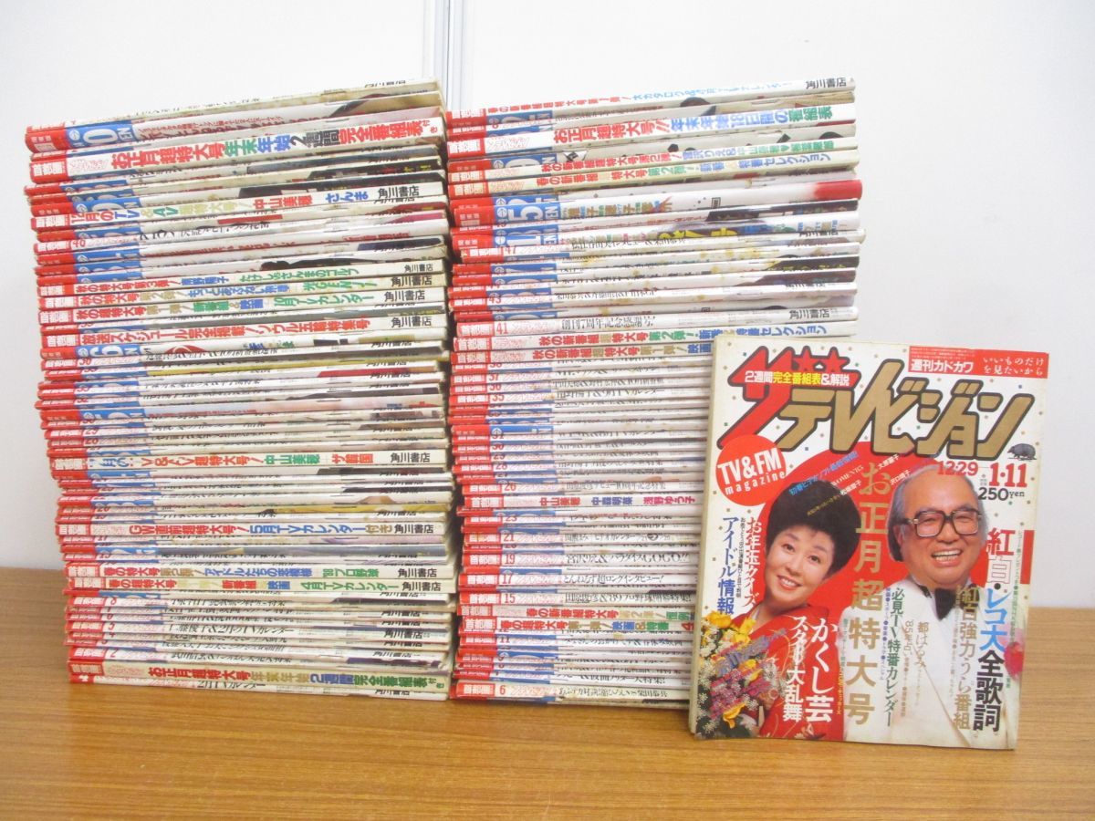 02 同梱不可 ザ テレビジョン 1985年 1997年不揃い約105冊大量セット 角川書店 番組表 芸能 宮沢りえ 南野陽子 酒井法子 志村けん B の落札情報詳細 ヤフオク落札価格情報 オークフリー スマートフォン版 02 同梱不可 ザ テレビジョン 1985年 1997年不揃い約105冊大量セット 角川書店 番組表 芸能 宮沢りえ 南野陽子 酒井法子 志村けん B の落札情報詳細 ヤフオク落札価格情報 オークフリー スマートフォン版