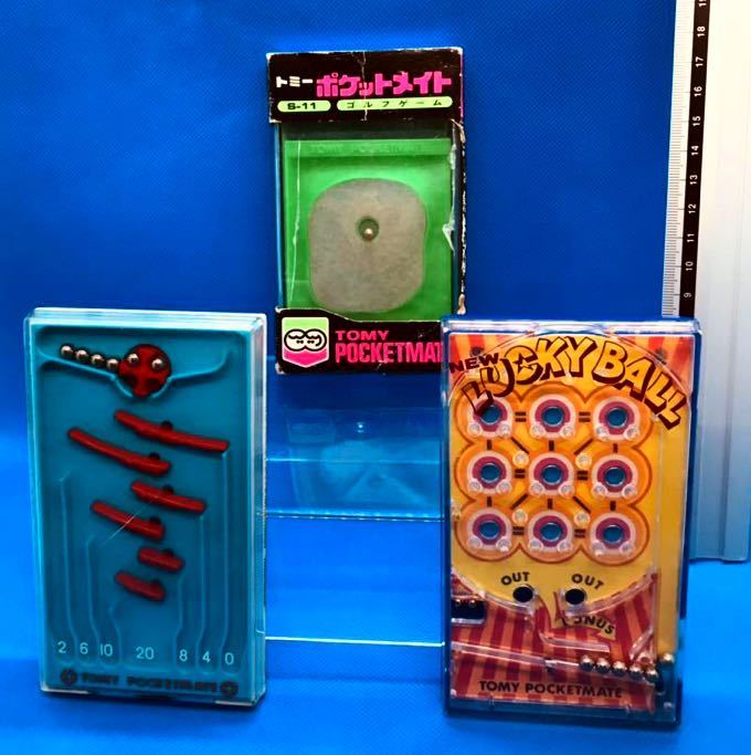 昭和レトロ トミー ポケットメイト 当時物 TOMY ニューラッキーボール