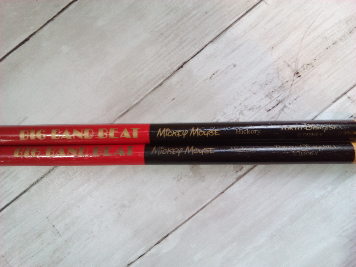 ディズニー Tdr ディズニーシー b ミッキー ドラムスティック 2点セット 7a25 の落札情報詳細 ヤフオク落札価格情報 オークフリー スマートフォン版