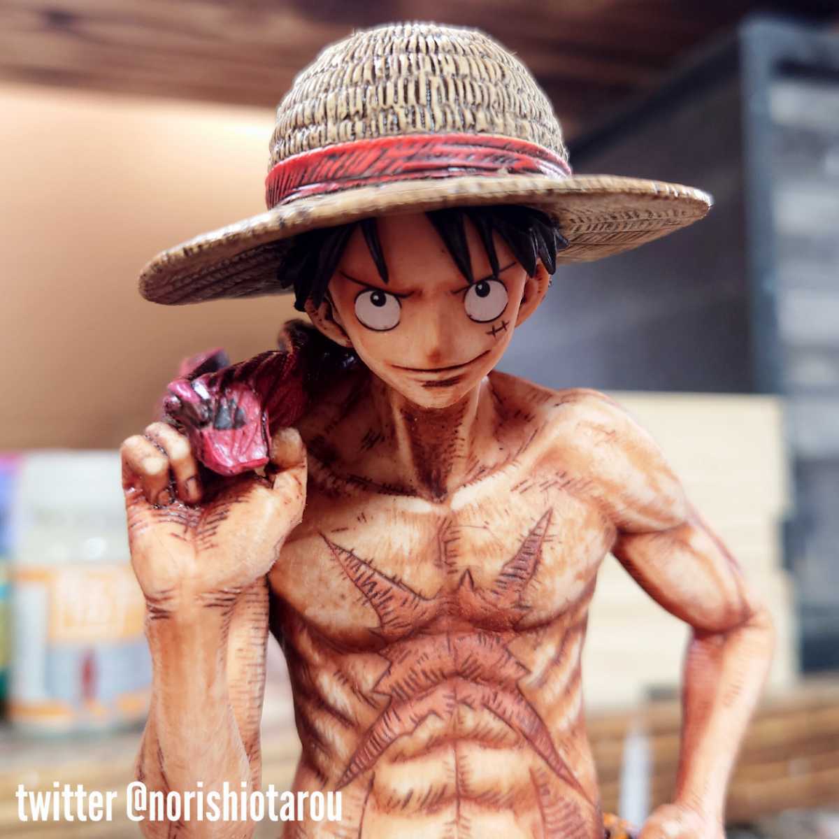 新品 モンキー D ルフィ リペイント ワンピース Magazine Figure フィギュア リメイク カスタムペイント Onepiece Figure Luffy Painting の落札情報詳細 ヤフオク落札価格情報 オークフリー スマートフォン版
