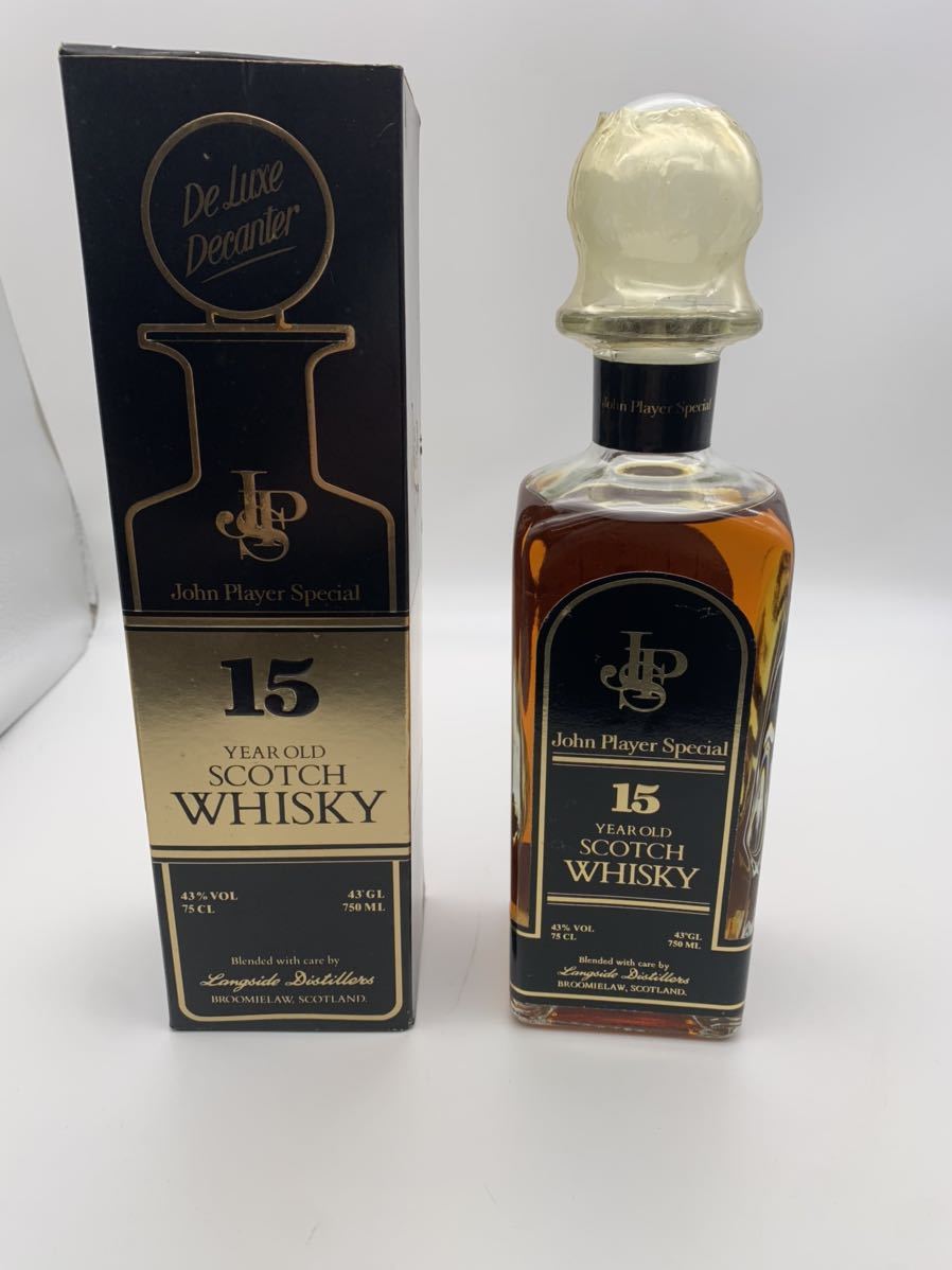 新品】未開栓 John Player Special JPS 15 years old scotch WHISKY