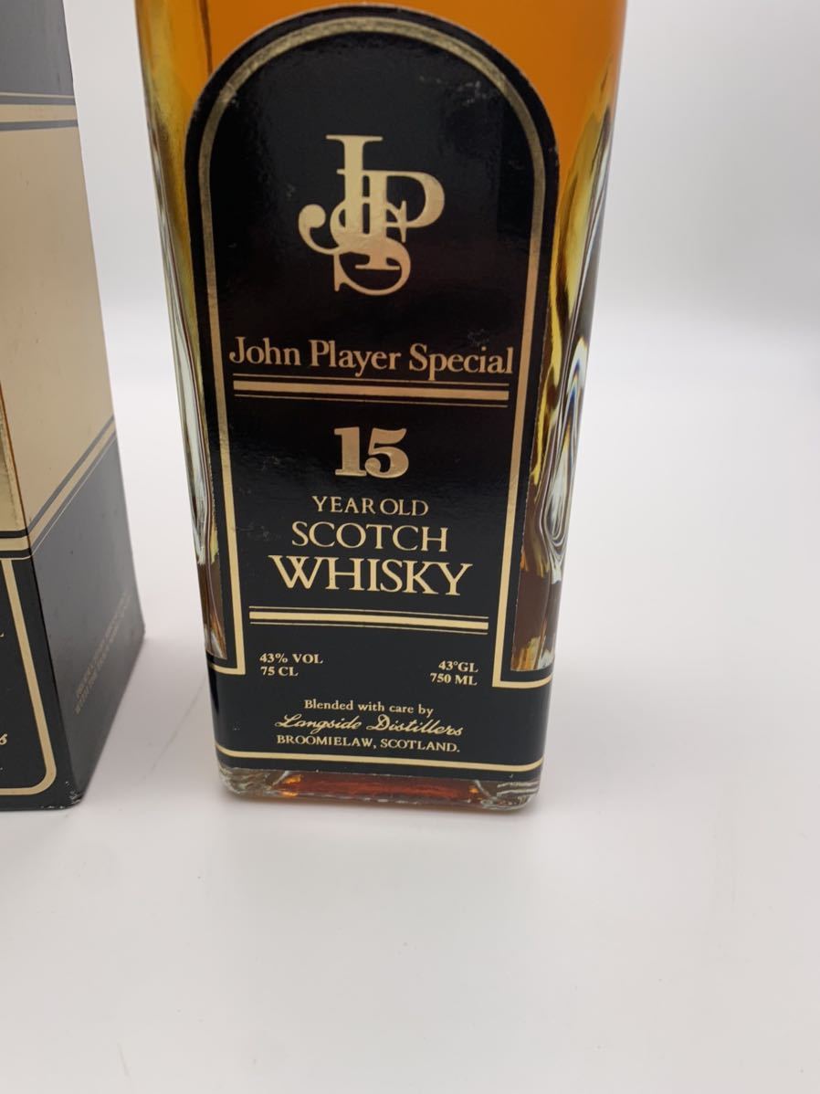 新品】未開栓 John Player Special JPS 15 years old scotch WHISKY