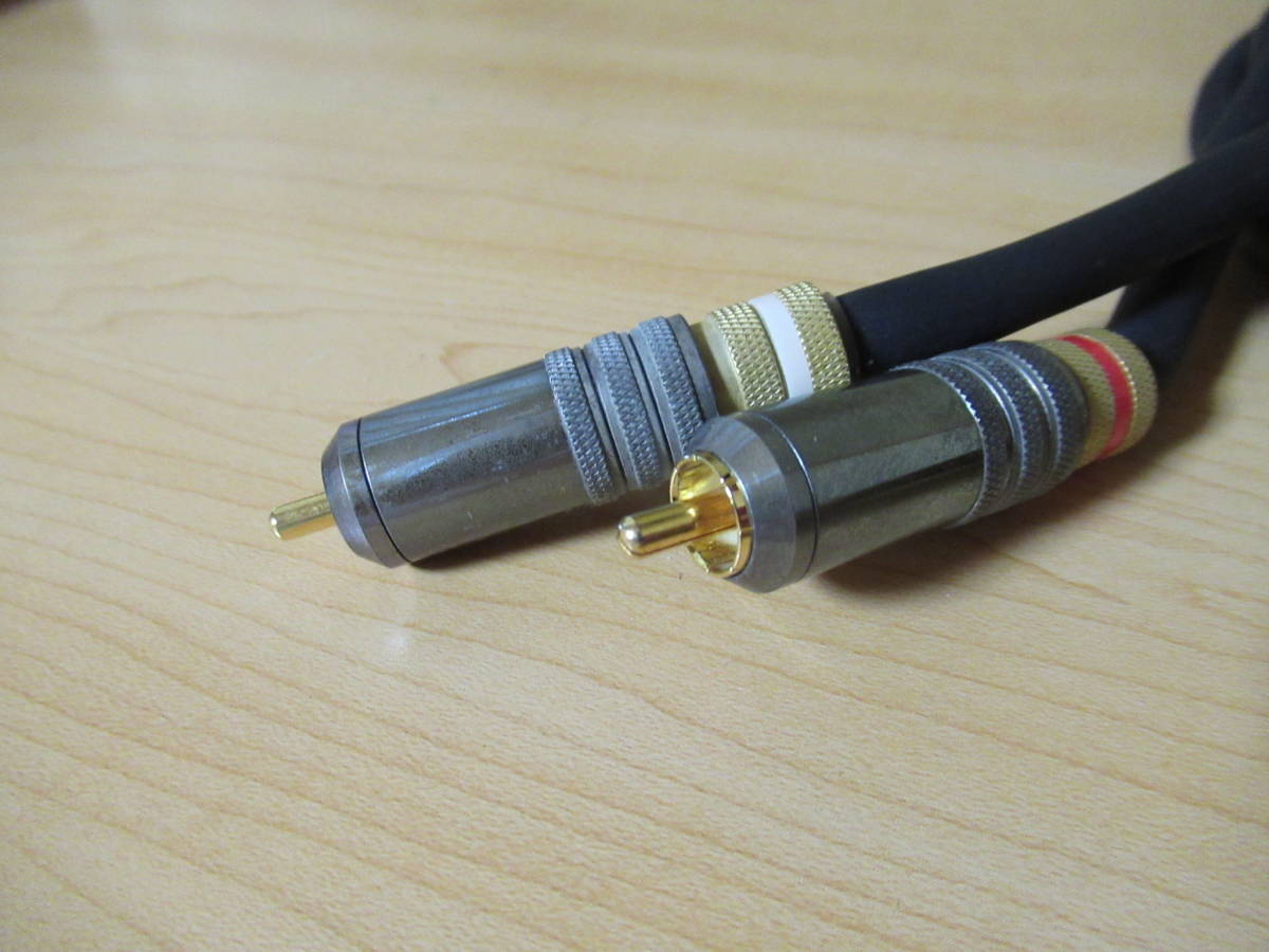 D-1)② ortofon オルトフォン 6.7N-AC50 RCAケーブル 1.5m ペア 6N+7N