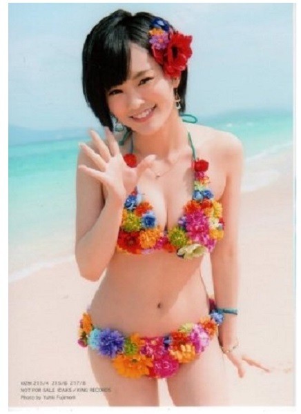 ♪AKB48 NMB☆さよならクロール 通常盤生写真 ビキニ水着☆ 山本彩の
