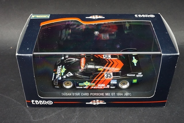 EBBRO エブロ 1/43 PORSCHE ポルシェ タイサン スターカード 962 GT