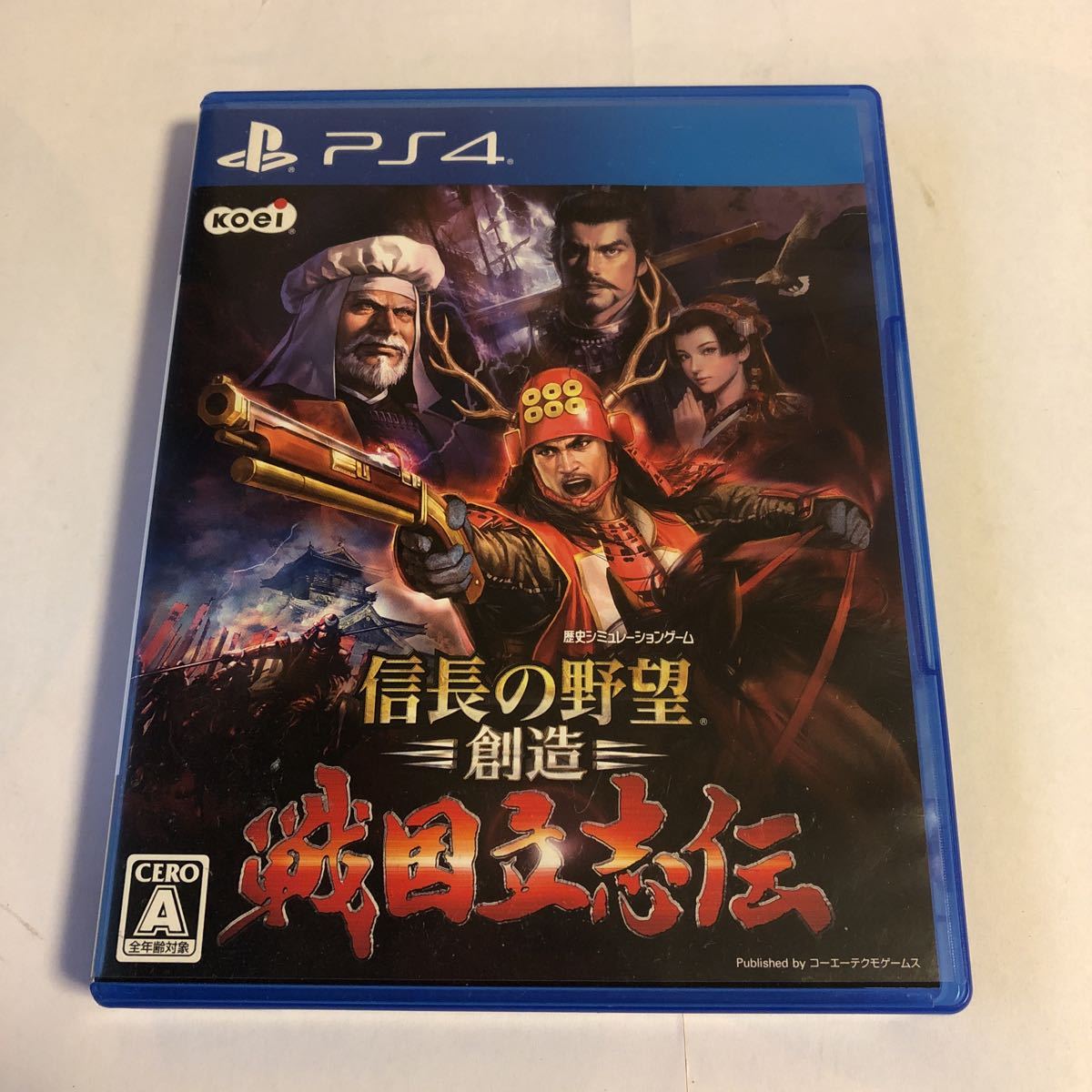 信長の野望 創造戦国立志伝 Ps4ソフト 中古品 の落札情報詳細 ヤフオク落札価格情報 オークフリー スマートフォン版