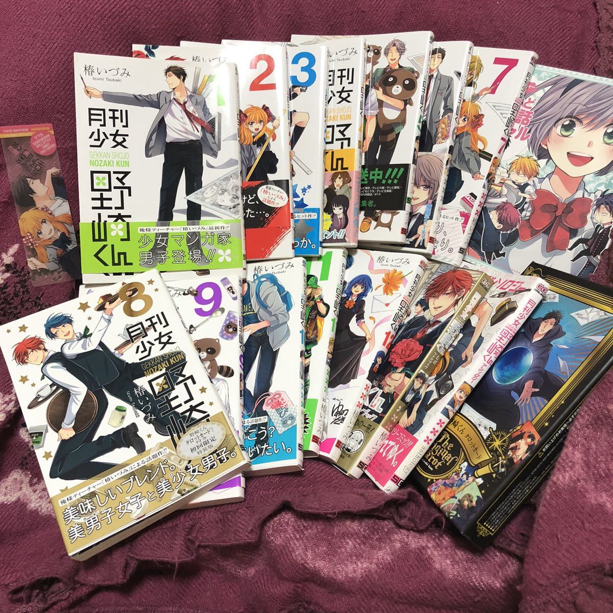 帯付き全巻セット 月刊少女野崎くん 1 12 アンソロジー 公式ファンブック ノベルティ 特装版 タロットカード 初版 俺様ティーチャー の落札情報詳細 ヤフオク落札価格情報 オークフリー スマートフォン版