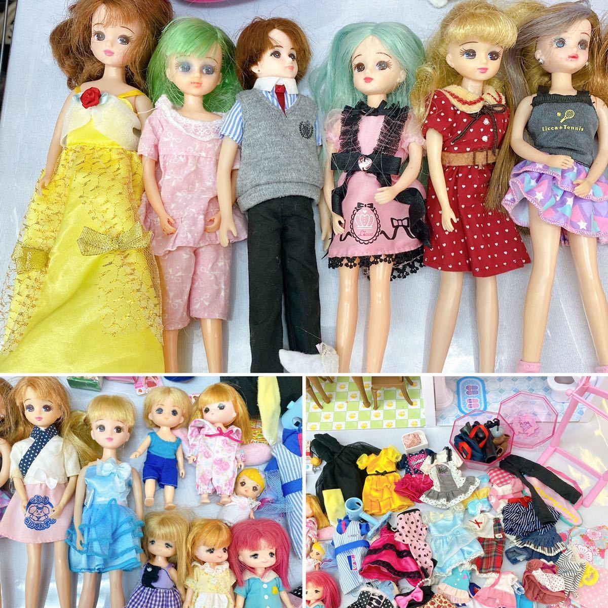 リカちゃん セット まとめ売り ハウス 人形 CM33 1円～ リカちゃん人形 まとめ おもちゃ リカちゃんハウス 小物