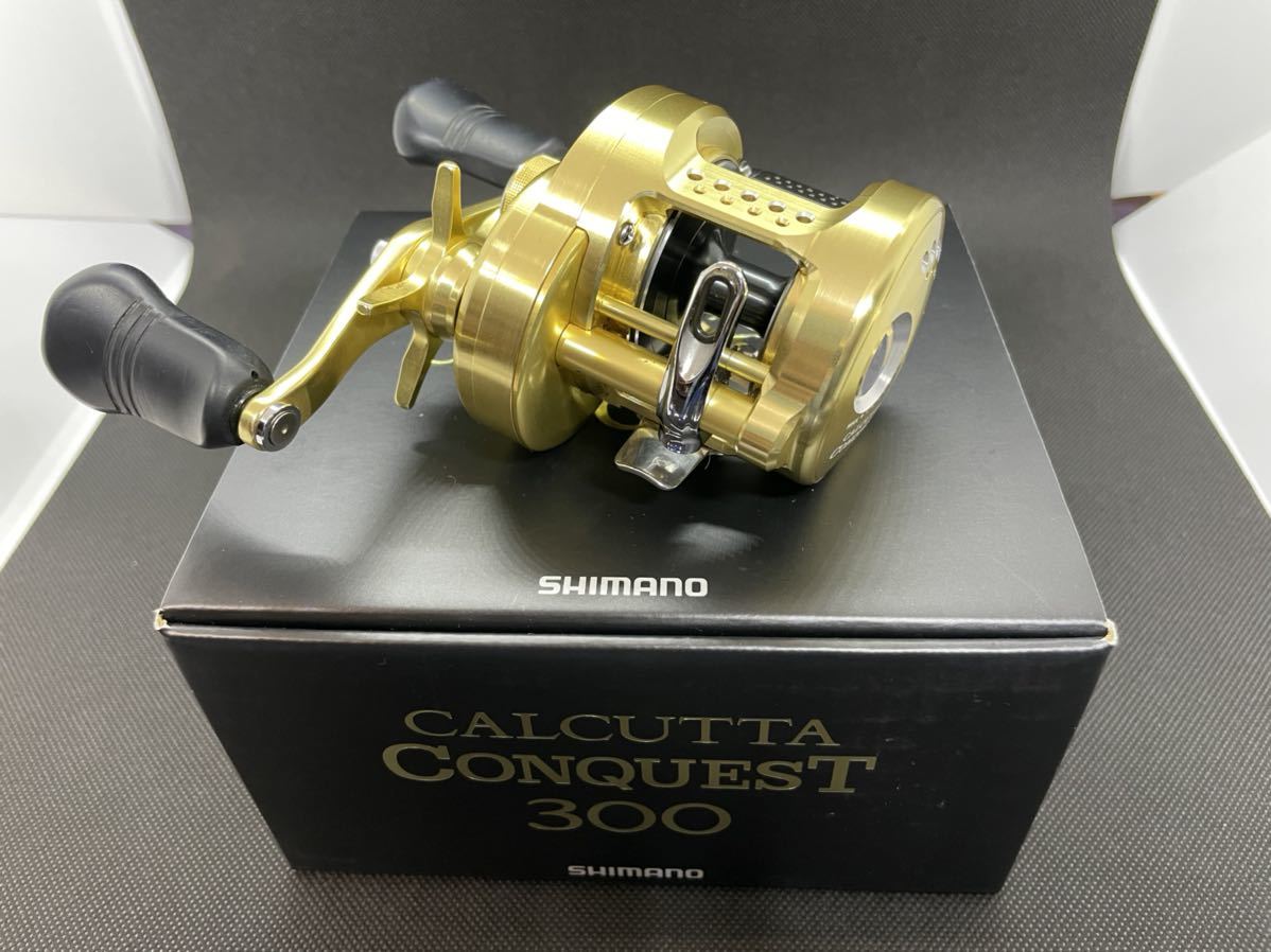 42 割引豊富なギフト シマノ カルカッタコンクエスト300 雷魚などに リール フィッシング Ligafutbolatl Com