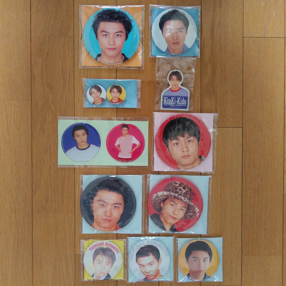 新品 Kinki Kids 堂本剛 昔の公式缶バッジ11個 1995年 1998年 の落札情報詳細 ヤフオク落札価格情報 オークフリー スマートフォン版
