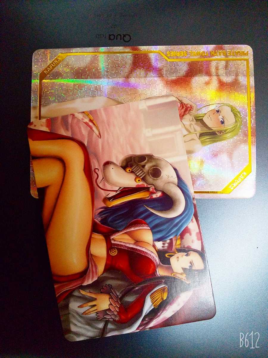 新品】ワンピース ハンコック 他 セクシーカード 2枚セット キラカード