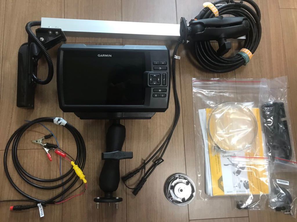 Garminストライカープラス9SV ハーツマリン振動子.ポール 9型GPS Garminストライカープラス9SV ハーツマリン振動子.ポール 9型GPS