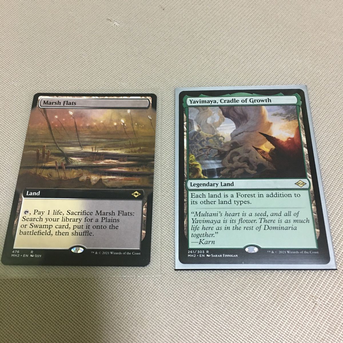 人気 Mtg 湿地の干潟 成長の揺り籠ヤヴィマヤ モダホラ2 英語版 セットまとめ売り の落札情報詳細 ヤフオク落札価格情報 オークフリー スマートフォン版