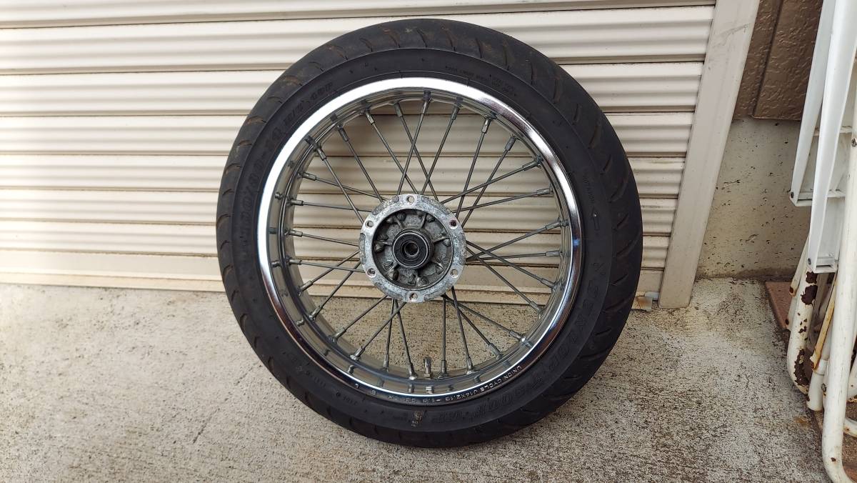 KLX125 dトラッカー125前後ホイールセット Dトラッカー125 前後ホイール スイングアーム LX125D KLX125