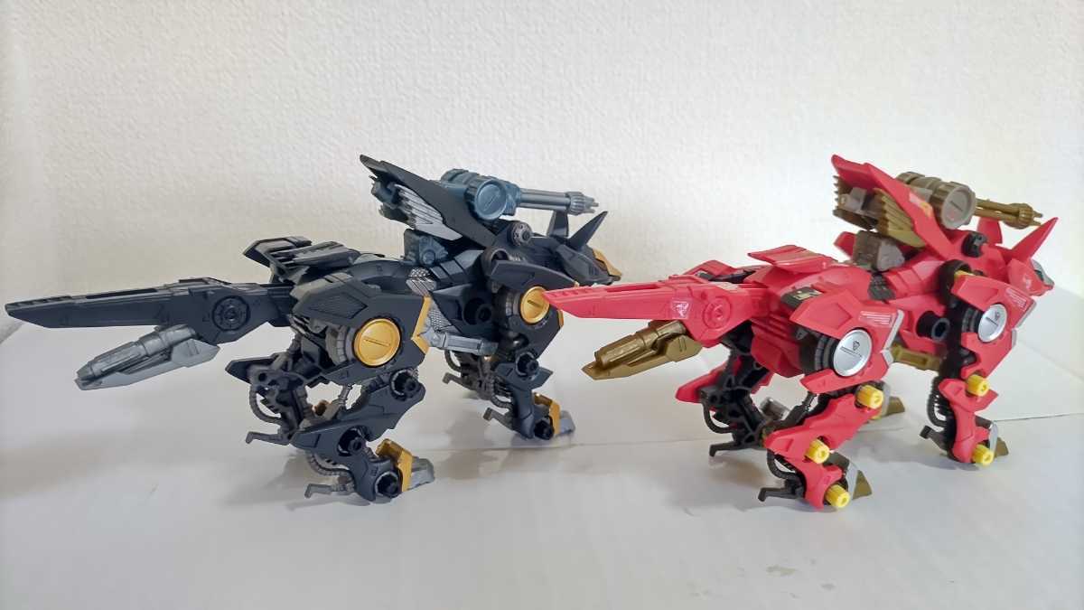ゾイド　zoids シャドーフォックス　ファイヤーフォックス　中古　ジャンク RZ-046 シャドーフォックス マーキングプラスVer.: プラモデル