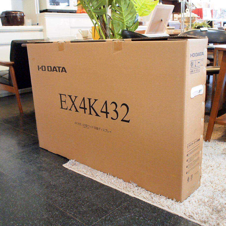 新品】◇未使用品 I-O DATA 4K 43インチ モニター 液晶 EX4K432◇の  